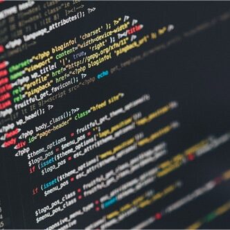 services-maintenance computer coding screen